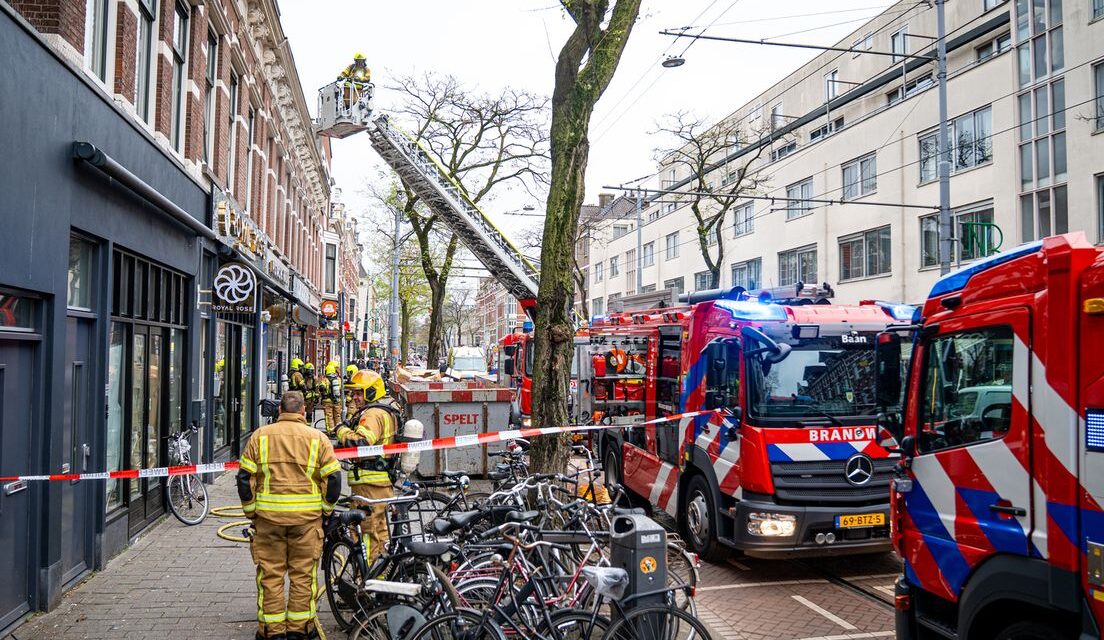 إصابة شخصين بجروح بعد اندلاع حريق في مطبخ مطعم سوري في روتردام