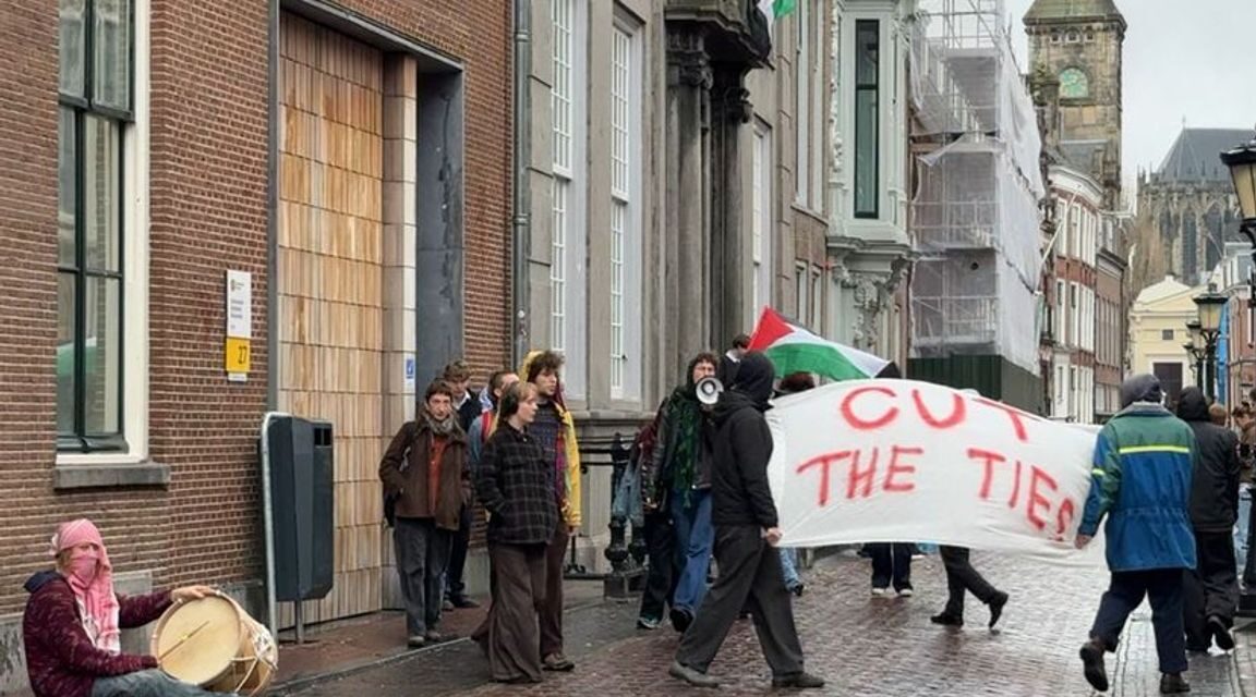 جامعة أوتريخت ترفع دعوى قضائية ضد متظاهرين مؤيدين لفلسطين
