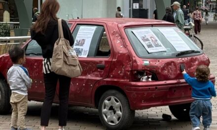 شرطة أوتريخت تصادر سيارة بها آثار رصاص: تبين أنها عمل فني من غزة