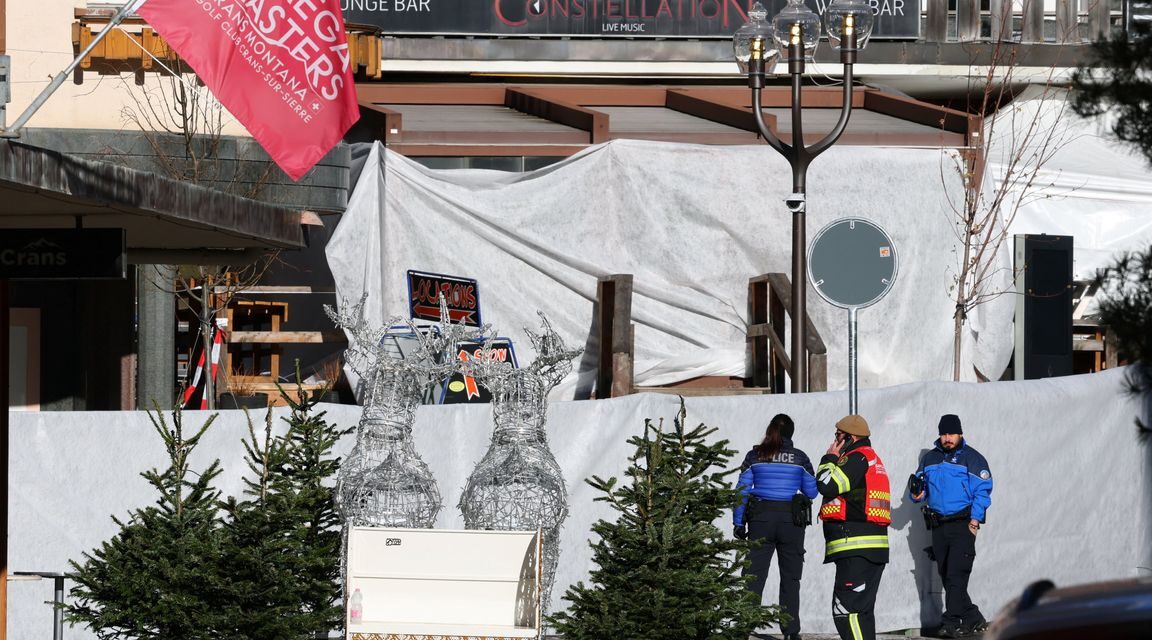 مقتل حوالي 40 شخص و115 جريحاً في حريق حانة سويسرية: “إحدى أسوأ الكوارث في بلادنا”