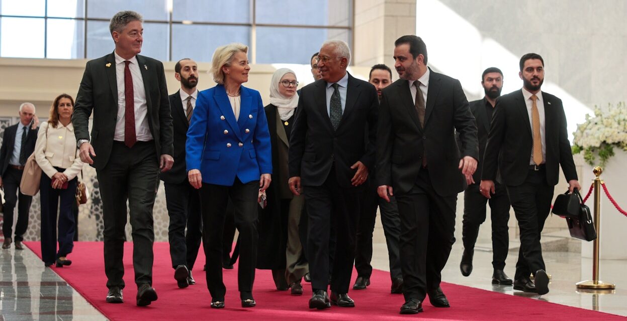 قادة الاتحاد الأوروبي يزورون سوريا: “تتصدر قضية الهجرة جدول الأعمال”