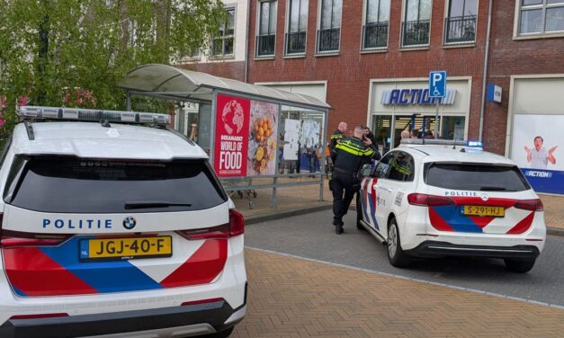 فتاة تضرب شاب بمزهرية على رأسه خلال شجار في متجر أكشن في دوتينخيم